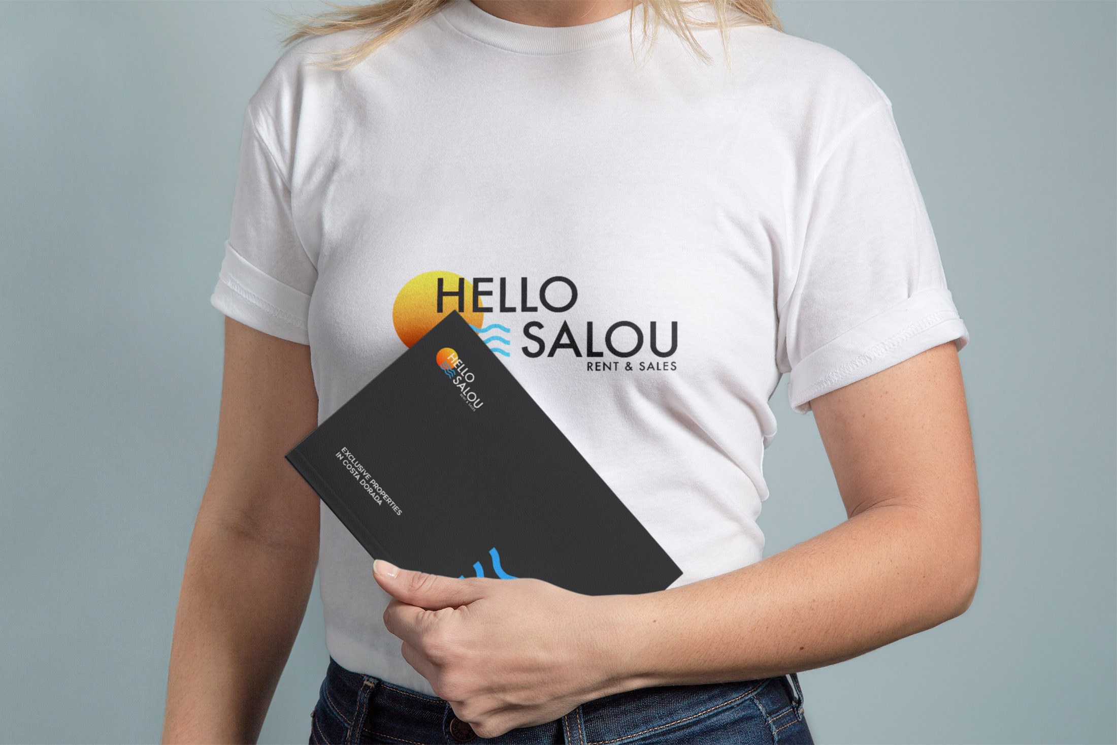 Branding and website for real estate agency Hello Salou